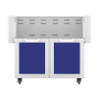 Hestan 36 Inch Wide Double Door Grill Cart from the Hestan Outdoor Series Prince