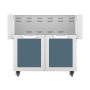 Hestan 36 Inch Wide Double Door Grill Cart from the Hestan Outdoor Series Pacific Fog