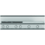 Hestan 48 Inch Wide 4 Burner Liquid Propane Rangetop Stainless Steel