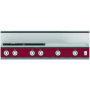 Hestan 48 Inch Wide 4 Burner Liquid Propane Rangetop Tin Roof