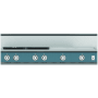 Hestan 48 Inch Wide 4 Burner Liquid Propane Rangetop Pacific Fog