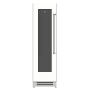 Hestan 24 Inch Wide 72 Bottle Capacity Built-In Left Hinge Wine Cooler EvenFlow Air Circulating Technology™ Froth