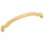 Hickory Hardware Veranda Pack of (10) 5-1/16 Inch Center to Center Handle Cabinet Pull Brushed Golden Brass