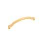Hickory Hardware Veranda 5-1/16 Inch Center to Center Arch Cabinet Pull Brushed Golden Brass
