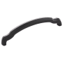 Hickory Hardware Veranda Pack of (10) 5-1/16 Inch Center to Center Handle Cabinet Pull Matte Black