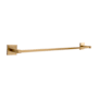 Hickory Hardware Skylight 26-3/16" Wide Modern Square Single Bathroom Towel Bar Champagne Bronze