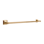 Hickory Hardware Studio 26-1/8" Wide Contemporary Single Bathroom Towel Bar Rod Champagne Bronze