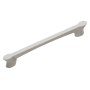 Hickory Hardware Wisteria 5-1/16" (128mm) Center to Center Modern Cabinet Handle / Drawer Pull Satin Nickel