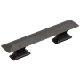 Hickory Hardware Pack of 10 - Bungalow 3" Center to Center Rectangular Pyramid Cabinet Bar Handles / Drawer Bar Pulls Windover Antique