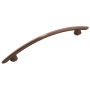 Hickory Hardware Pack of 10 - Metropolis 3-3/4" Center to Center Sleek Arch Cabinet Handles / Drawer Pulls Oil-Rubbed Bronze Highlighted