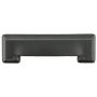 Hickory Hardware Studio Pack of (10) 3 and 3-3/4 Inch Dual Center to Center Cup Cabinet Pull Matte Black