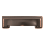 Hickory Hardware Studio Pack of (10) 3 and 3-3/4 Inch Dual Center to Center Cup Cabinet Pull Oil Rubbed Bronze Highlighted