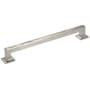 Hickory Hardware Studio 13 Inch Center to Center Classic Square Appliance Handle / Appliance Pull Polished Nickel