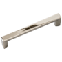 Hickory Hardware Rotterdam 3-3/4 Inch Center to Center Handle Cabinet Pull Polished Nickel