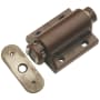 Hickory Hardware Pack of (25) - 7/8" Center to Center Magnet Touch Cabinet Catch Statuary Bronze