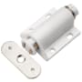 Hickory Hardware Pack of (25) - 7/8" Center to Center Magnet Touch Cabinet Catch White