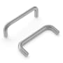 Hickory Hardware Wire 3" Center to Center Wire Style Cabinet Handle / Drawer Pull Satin Chrome