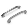 Hickory Hardware American Diner 8" Center to Center Arched Bar Classic Vintage Retro Appliance Handle / Appliance Pull Satin Nickel