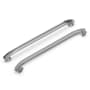 Hickory Hardware American Diner 18" (457mm) Center to Center Arched Bar Retro Appliance Handle / Appliance Pull Satin Nickel