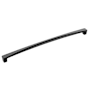 Hickory Hardware Crest 12 Inch Center to Center Handle Cabinet Pull Matte Black