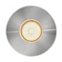 Hinkley Lighting Dot Round 2v 3VA 2.5w 1-3/4"" Wide in Sparta Stainless Steel Button Light Stainless Steel