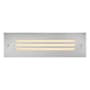 Hinkley Lighting Dash Louvered 12v 9.5VA 7w 10" Wide Sparta Stainless Steel Integrated LED Brick Light Stainless Steel
