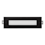 Hinkley Lighting Dash Flat 12v 9.5VA 7w 10" Wide Sparta Stainless Steel Integrated LED Brick Light Stainless Steel Black
