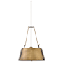 Hinkley Lighting Cartwright 3 Light 19-1/2" Wide Pendant Rustic Brass