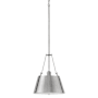 Hinkley Lighting Cartwright Single Light 11-1/2" Wide Pendant Polished Antique Nickel