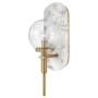 Hinkley Lighting Gilda 1 Light 16" Tall Lisa McDennon Wall Sconce Heritage Brass
