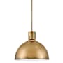 Hinkley Lighting Argo 1 Light 20" Wide Pendant with LED Bulb Included Heritage Brass