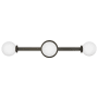 Hinkley Lighting Audrey 3 Light 26" Wide Bathroom Vanity Light with LED Bulbs Included Black Oxide
