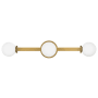 Hinkley Lighting Audrey 3 Light 26" Wide Bathroom Vanity Light with LED Bulbs Included Heritage Brass