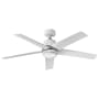Hinkley Lighting Tier 54" 5 Blade Smart LED Indoor / Outdoor Ceiling Fan with HIRO Control Appliance White