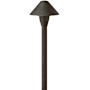 Hinkley Lighting Single Hardy Island 12V LED Outdoor Landscape Path Light Brass Satin Black