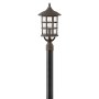 Hinkley Lighting Freeport 120v 21" Tall Coastal Elements Single Head Post Light Ceiling Fixture Oil Rubbed Bronze