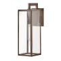 Hinkley Lighting Max 19" Tall Outdoor Wall Sconce Burnished Bronze