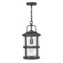 Hinkley Lighting Lakehouse 1 Light 12v 3.5w 9" Wide Open Air Outdoor Pendant with LED Bulb Included Black