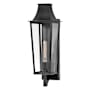 Hinkley Lighting Georgetown 22" Tall Outdoor Wall Sconce Black