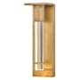 Hinkley Lighting Cecily 17" Tall LED Outdoor Wall Sconce Heritage Brass