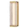 Hinkley Lighting Zayde 23" Tall LED Outdoor Wall Sconce Heritage Brass