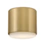 Hinkley Lighting Cedric 6" Wide Flush Mount Ceiling Fixture Lacquered Brass