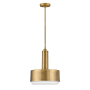 Hinkley Lighting Cedric 2 Light 13" Wide Pendant Lacquered Brass
