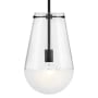 Hinkley Lighting Beck 9" Wide Mini Pendant Black