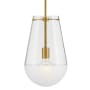 Hinkley Lighting Beck 9" Wide Mini Pendant Lacquered Brass