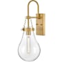 Hinkley Lighting Eloise 20" Tall LED Wall Sconce Lacquered Brass