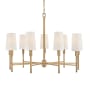 Hinkley Lighting Fenwick 9 Light 42" Wide Chandelier Heritage Brass