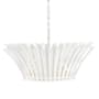 Hinkley Lighting Reina 8 Light 34" Wide Waterfall Chandelier Textured Plaster