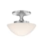 Hinkley Lighting Knox 12" Wide Semi-Flush Bowl Ceiling Fixture Chrome