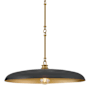 Hinkley Lighting Sadie 24" Wide Chandelier Lacquered Brass / Black